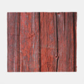 Couverture Polaire Plaque Brown en bois (Devant (Horizontal))