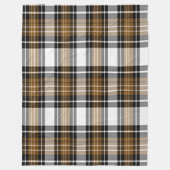 Couverture Polaire Plaqué Brown Et Noir (Devant)