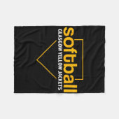 Couverture Polaire Plaque de base domicile Glasgow Yellow Jackets Sof (Devant (Horizontal))
