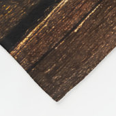 Couverture Polaire Plaques en bois foncé (Coin)