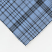 Couverture Polaire Plat bleu de Cornflower (Coin)