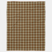 Couverture Polaire Plat Brown Et Beige (Devant)
