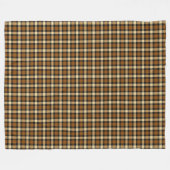 Couverture Polaire Plat Brown Et Beige (Devant (Horizontal))