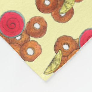 Couverture Polaire Plat de Calamari frits Alimentation Italienne Entr