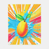 Couverture Polaire Plat Mango (Devant)
