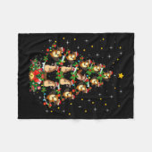 Couverture Polaire Platypus Christmas Tee Gift Santa Hat Platypus Chr (Devant (Horizontal))
