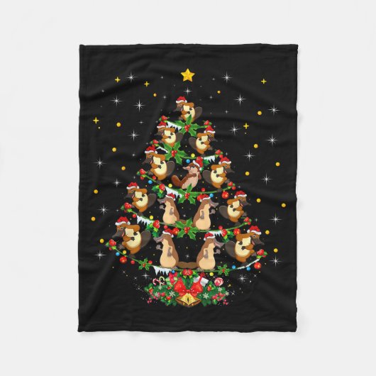 Couverture Polaire Platypus Christmas Tee Gift Santa Hat Platypus Chr (Devant)