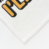 Couverture Polaire Please Don't Be Rude To Me Because My Rude Will Ou (Coin)