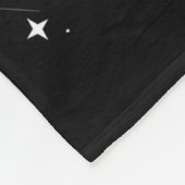 Couverture Polaire Pleine lune du drapeau américain Wolf Bald Eagle N (Coin)