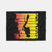 Couverture Polaire Plongée Plongée Silhouette Plongée Plongée Plongée (Devant (Horizontal))