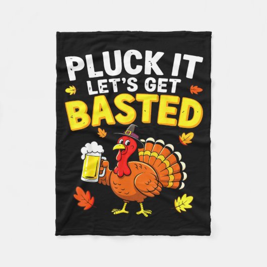 Couverture Polaire Pluck It Let's Get Basted Shirt Men Women Funny Th (Devant)