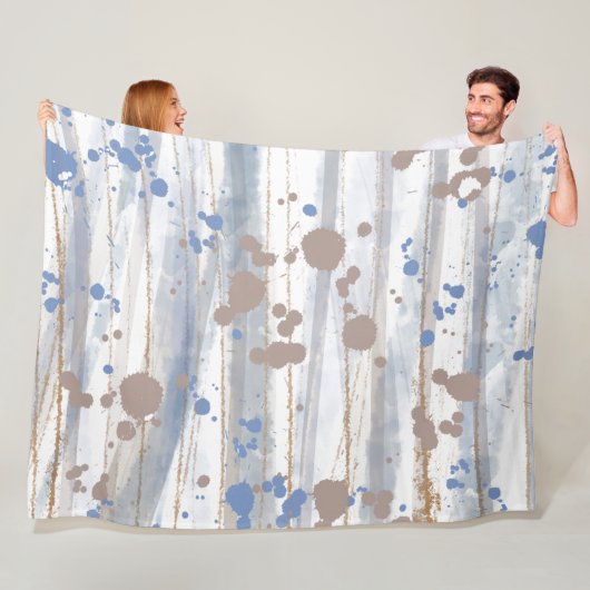 Couverture Polaire Pluie dans les bois Nature (En situation)