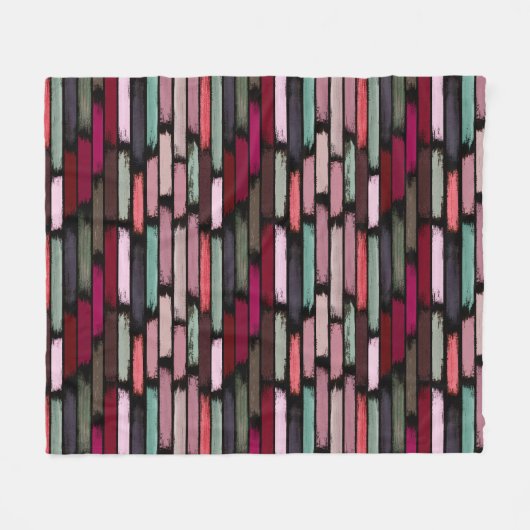 Couverture Polaire Pluie de couleurs 3 (Devant (Horizontal))