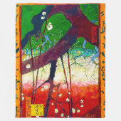 Couverture Polaire Plum à fleurs (après Hiroshige), Van Gogh (Devant)