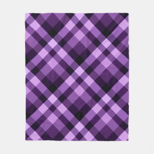 Couverture Polaire Plum moderne Plaid Plaid Milieu polaire Blanche
