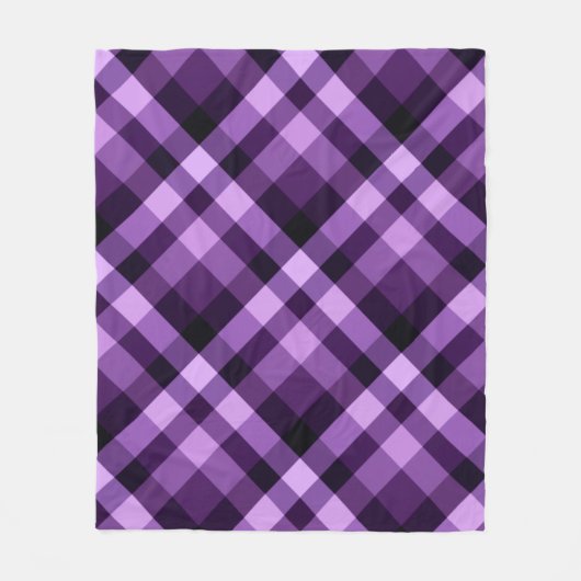 Couverture Polaire Plum moderne Plaid Plaid Milieu polaire Blanche (Devant)