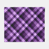 Couverture Polaire Plum moderne Plaid Plaid Milieu polaire Blanche (Devant (Horizontal))