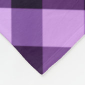 Couverture Polaire Plum moderne Plaid Plaid Milieu polaire Blanche (Coin)