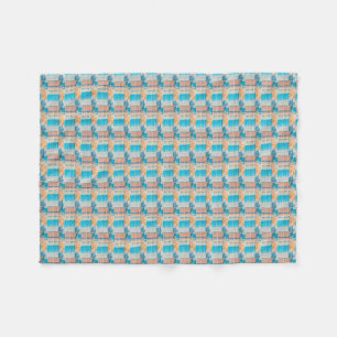 Couverture Polaire Plume au Crochet