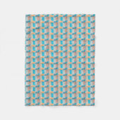Couverture Polaire Plume au Crochet (Devant)