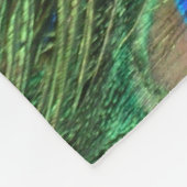 Couverture Polaire Plume de paon (Coin)
