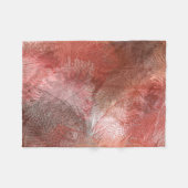 Couverture Polaire Plume rouge (Devant (Horizontal))