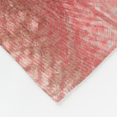 Couverture Polaire Plume rouge (Coin)
