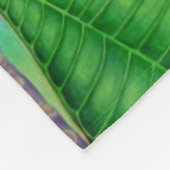 Couverture Polaire Plumeria hawaïen (Coin)