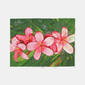 Couverture Polaire Plumerias (Devant (Horizontal))