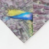 Couverture Polaire Plumes fines Peacock Mating Plumage (Coin)