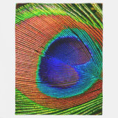 Couverture Polaire Plumes Peacock 6A-6B Options (Devant)