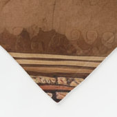 Couverture Polaire Plumes tribales du sud-ouest aztèque (Coin)