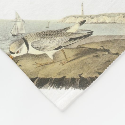 Couverture Polaire Pluvier sifflant par Audubon (Coin)