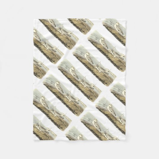 Couverture Polaire Pluvier sifflant par Audubon (Devant)