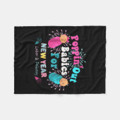 Couverture Polaire Pn' Out Babies For The New Year Labor &amp; Delive (Devant (Horizontal))