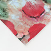 Couverture Polaire Pneus Roses Red Dirty Pointe Grunge Decay (Coin)