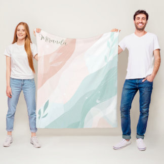 Couverture Polaire Poche élégante personnalisée et minimaliste de la
