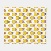 Couverture Polaire Pocket Pet Cat Motif (Devant (Horizontal))