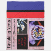 COUVERTURE POLAIRE POD STUFF FLEECE BLANKET! (Devant)