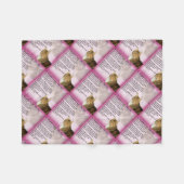 Couverture Polaire Poème de belle-fille de chats (Devant (Horizontal))