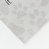 Couverture Polaire Poème de chien de chiwawa (Coin)