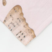 Couverture Polaire Poetic Butterfly Form Pink (Coin)