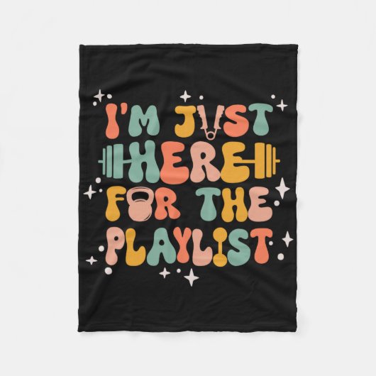 Couverture Polaire Poids Drôle Gymnase Exercice Femmes (Devant)