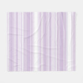Couverture Polaire Poignée rayures violettes (Devant (Horizontal))