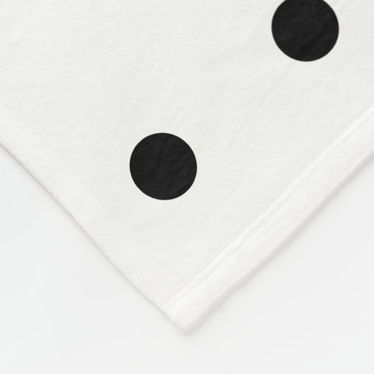 Couverture Polaire Point de polka (Coin)