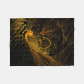 Couverture Polaire Point de rupture Art Abstrait (Devant (Horizontal))