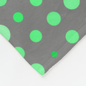 Couverture Polaire Point Polka 02.Vert. Gray BG (Coin)
