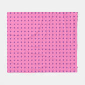 Couverture Polaire Pointe rose et violet (Devant (Horizontal))