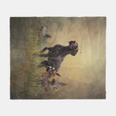 Couverture Polaire Pointeur à poils courts allemand (Devant (Horizontal))