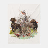 Couverture Polaire Pointeur à poils courts allemand (Devant)